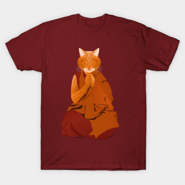 Lama Tiger Cat T-Shirt by FunkilyMade